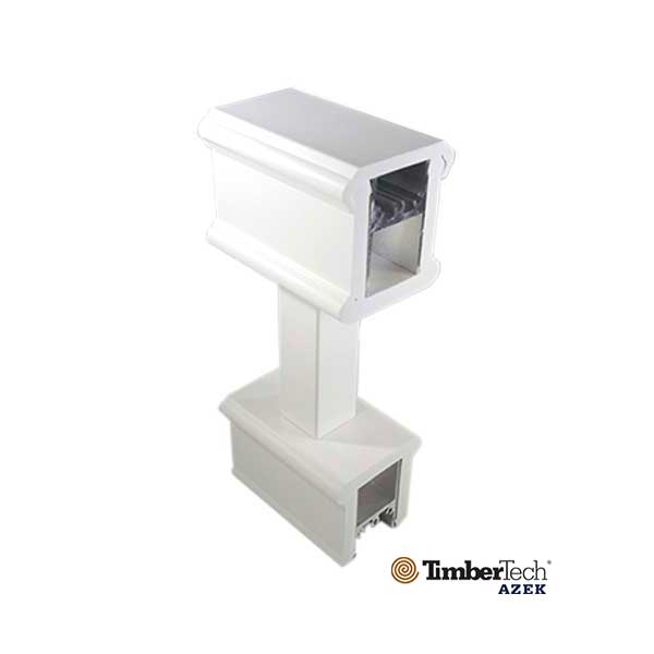 Timbertech/Azek Statement PVC Rail Kits With Square Balusters