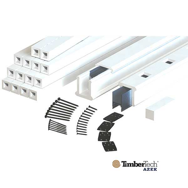 Timbertech/Azek Statement PVC Rail Kits With Square Balusters