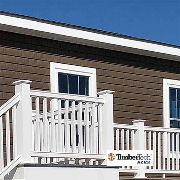 Timbertech/Azek Statement PVC Rail Kits With Square Balusters