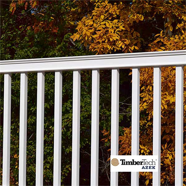 Timbertech/Azek Statement PVC Rail Kits With Square Balusters