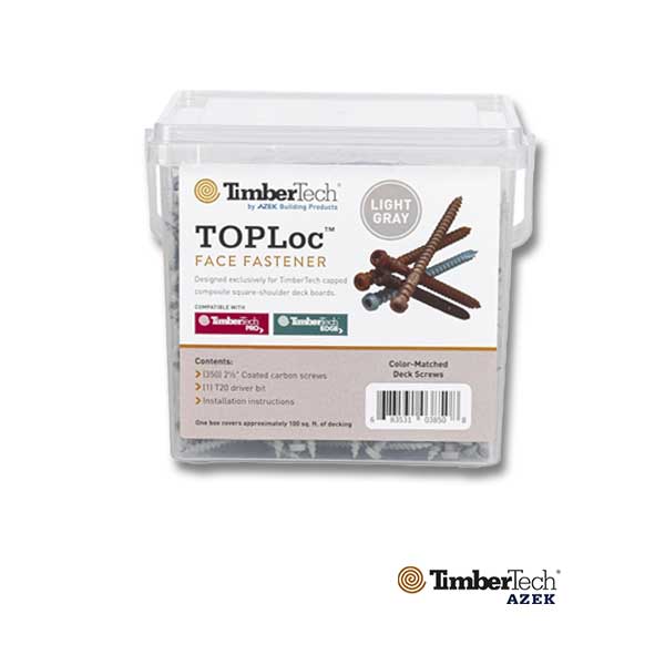 Timbertech TOPLoc Screws For Composite