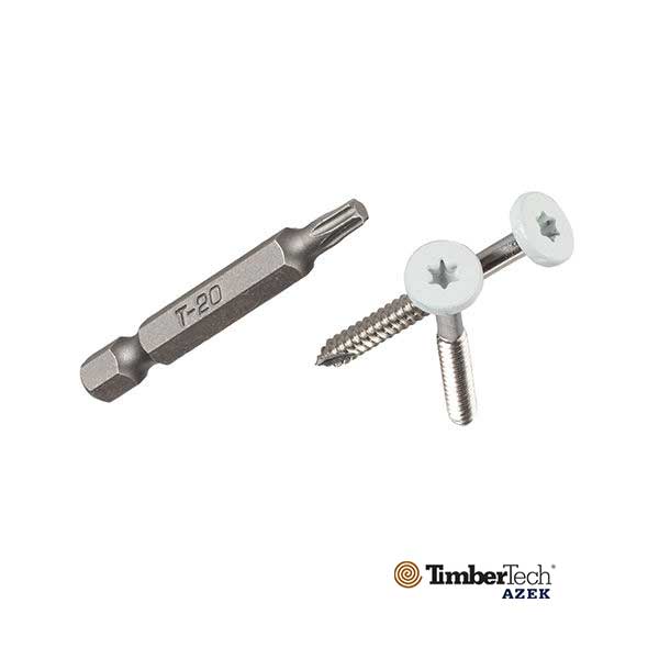 Timbertech TOPLoc Fascia Screws For Composite