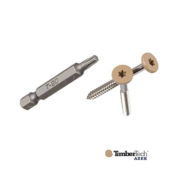 Timbertech TOPLoc Fascia Screws For Composite