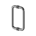 HALLEY 8" Tubular Back-To-Back Pull Handle