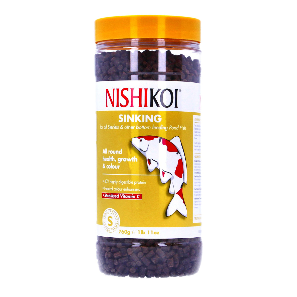 Nishikoi Protein Sinking Pellets for Pond Fish