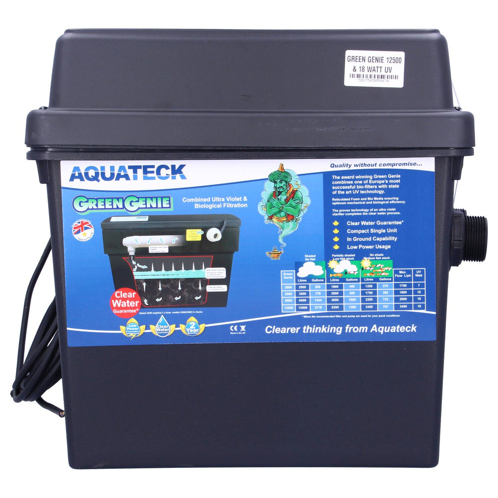 Lotus Green Genie Pond Filter 12,000L UV 18W