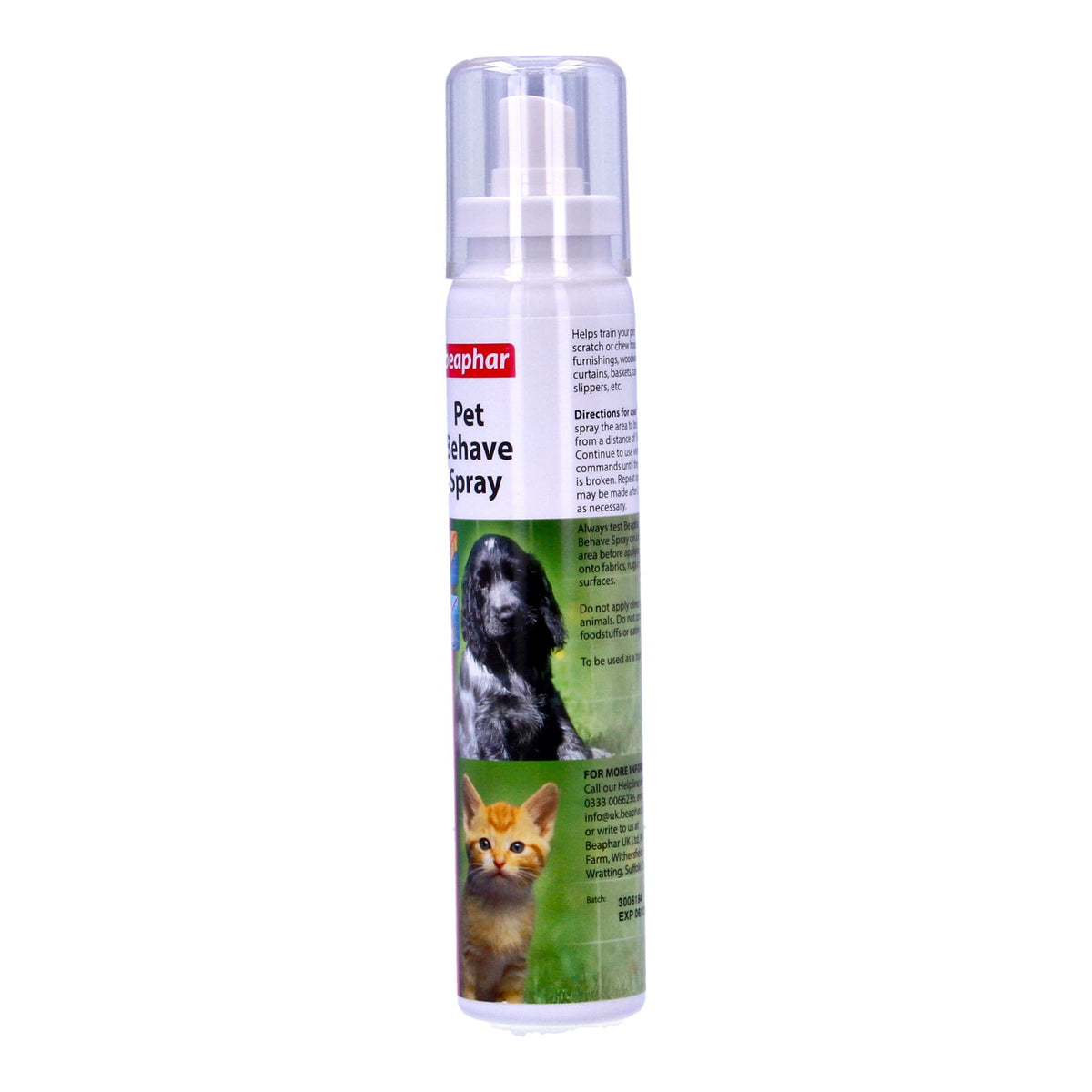 Beaphar Pet Behave Indoor Training Spray 125ml