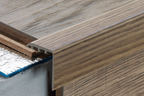 uPVC Stair Nosing 30 MM x 30 MM x 0.9 M Length Wood Effect Profile