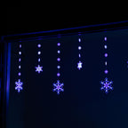 Stockholm Christmas Lights Curtain Lights LED Snowflake Dual Size 180x80cm
