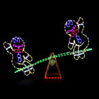 Stockholm Christmas Lights Ropelight LED Motifs Gingerbread Man Seesaw Decor