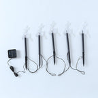 Stockholm Christmas Lights Solar Path LED Reindeer 5pc