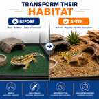 HabiStat Leopard Gecko Bedding Reptile Substrate 10kg