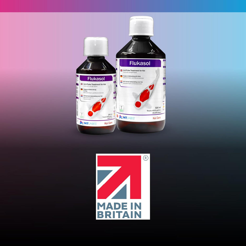 NT Labs Koi Flukasol 250ml – Liquid Flubendazole Treatment