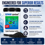 Rowa Carbon Filter Media 1L - Ultra-Low Phosphate