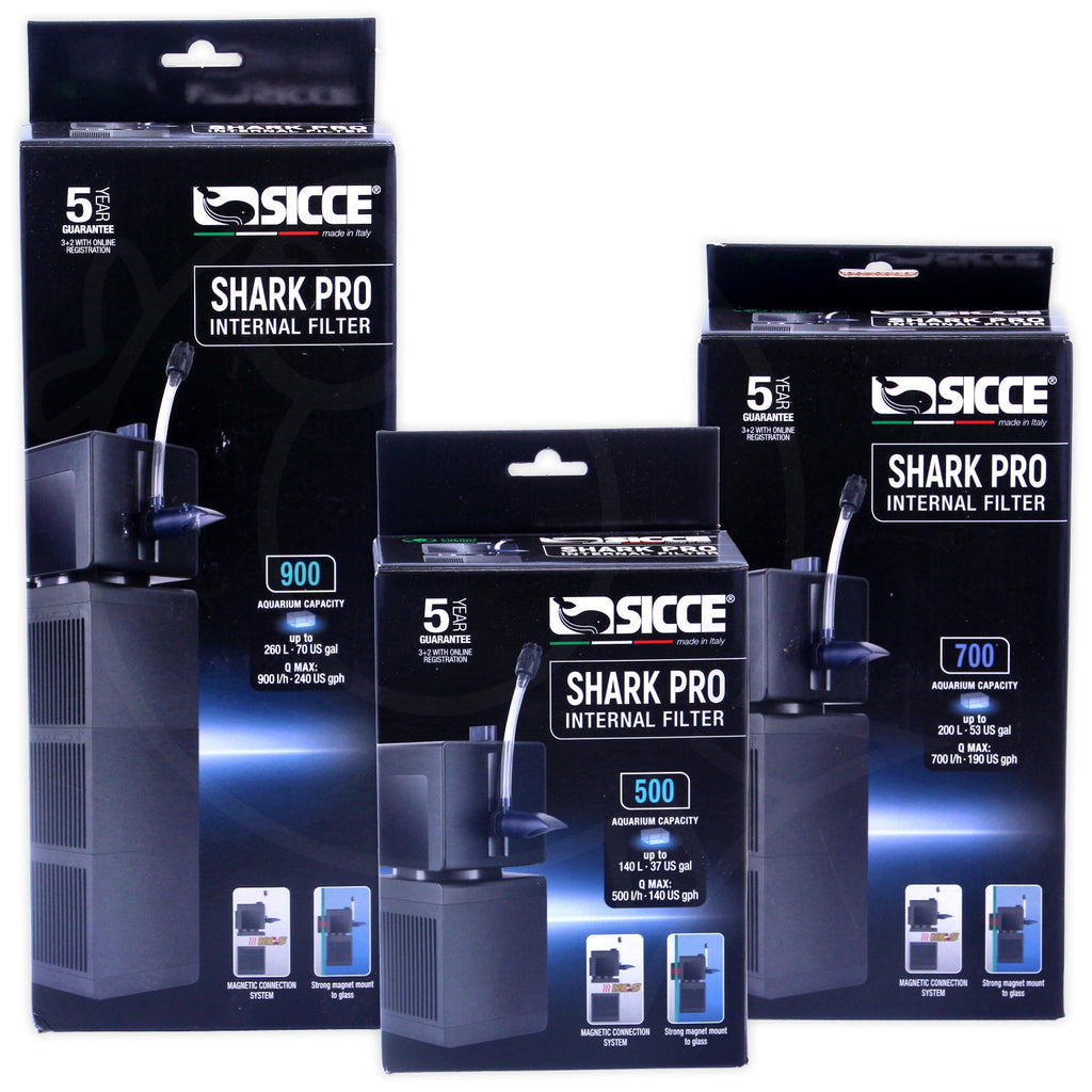 Sicce Shark Pro Flexible Internal Aquarium Filters
