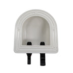 Exotronic White Solar Connector Cable Entry Cover