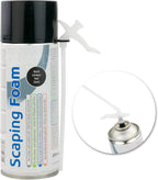 Black Scaping Foam 375ml - Safe & Durable Aquatic Solution
