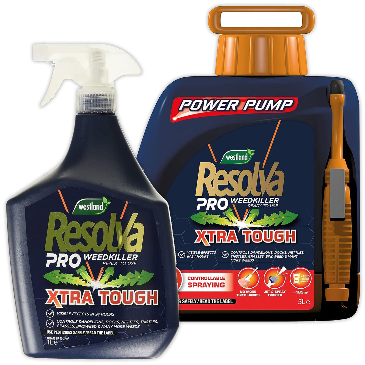 Resolva Pro Xtra Tough Weedkiller – Fast Systemic Action