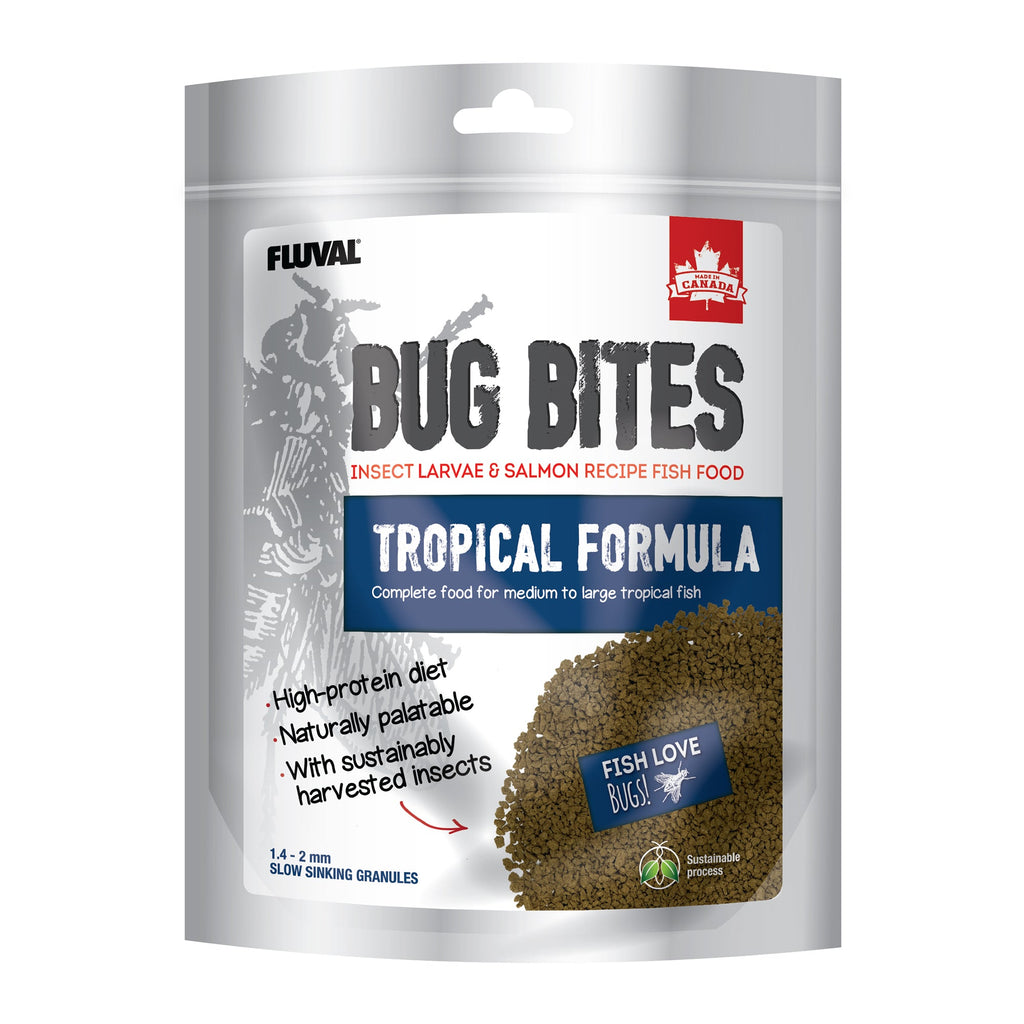Fluval Bug Bites Fish Granules with 35% Insect Protein