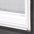 VELUX Solar Powered Venting Deck Mount Skylight - White Solar Powered Shade