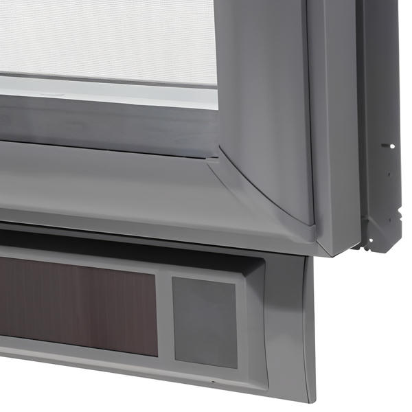 VELUX Solar Powered Venting Deck Mount Skylight - White Solar Powered Shade
