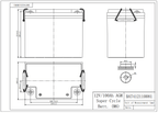 Victron 12V 100Ah AGM Super Cycle M6 Deep Cycle Battery