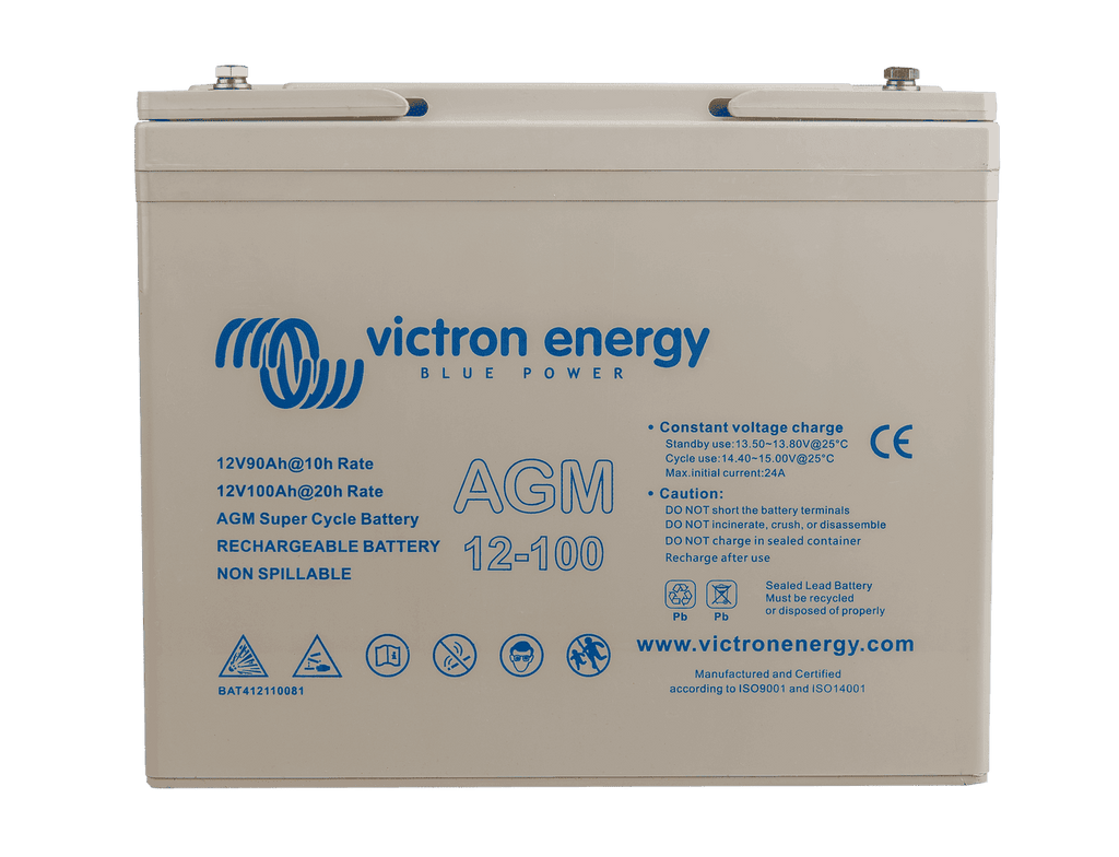 Victron 12V 100Ah AGM Super Cycle M6 Deep Cycle Battery