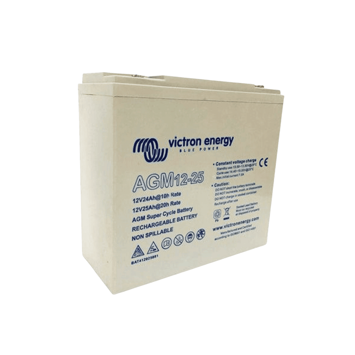 Victron 12V 25Ah AGM Super Cycle Deep Cycle Battery