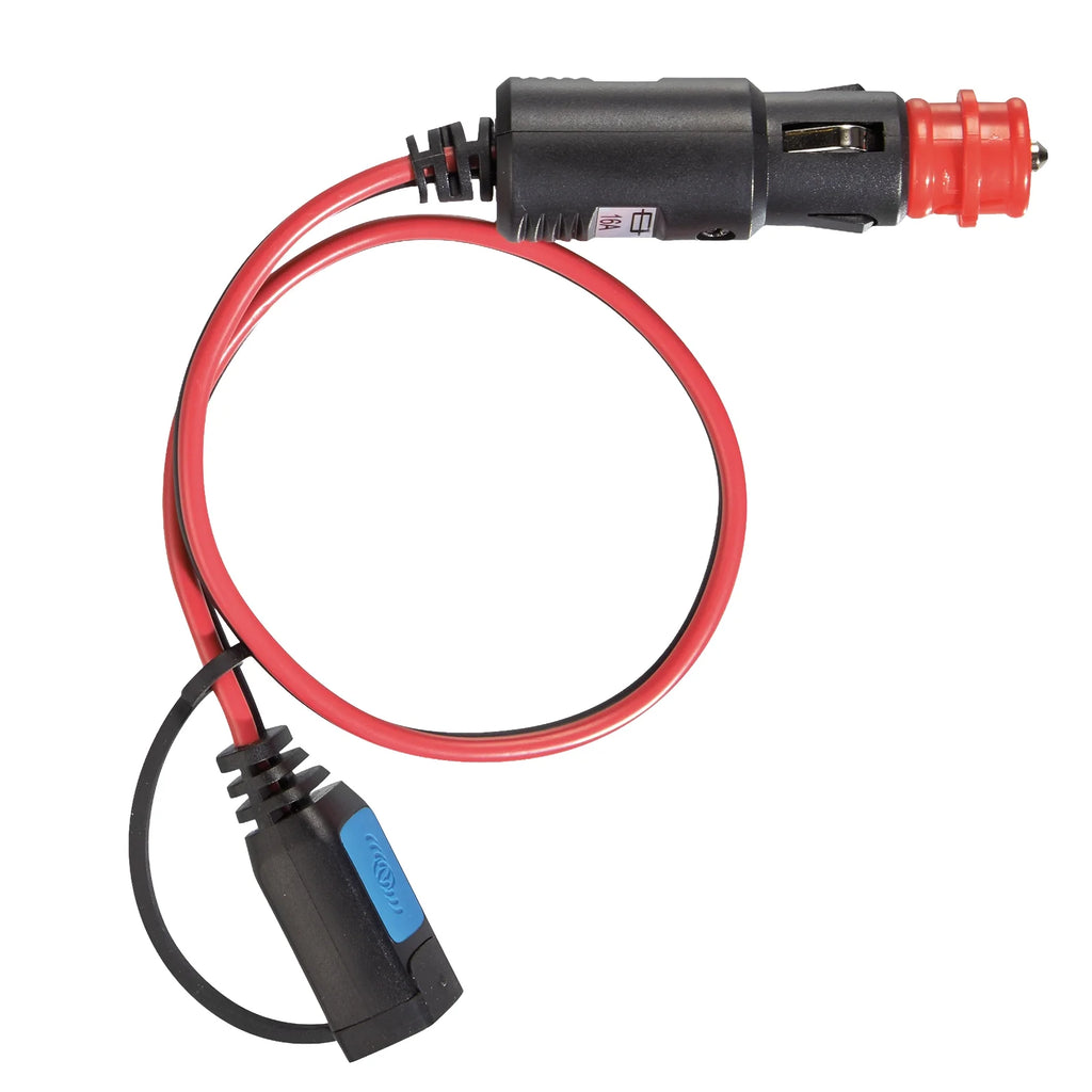 Victron 12 Volt Accessory/Cigarette Plug (w/ 16A Fuse) (Suits IP65 Battery Charger)