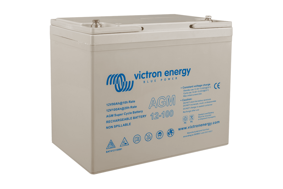 Victron 12V 100Ah AGM Super Cycle M6 Deep Cycle Battery