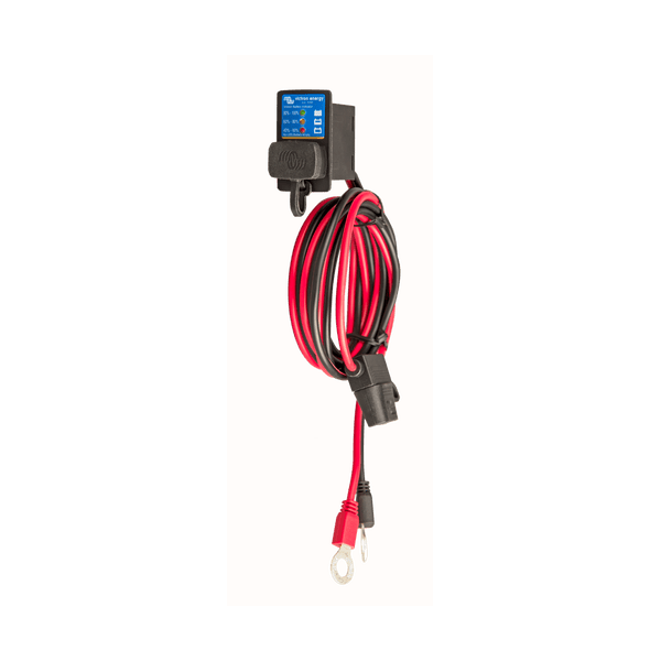 Victron Battery Indicator Panel (M8 Eyelet Connector/ 30A ATO Fuse) (Suits IP65 Battery Charger)