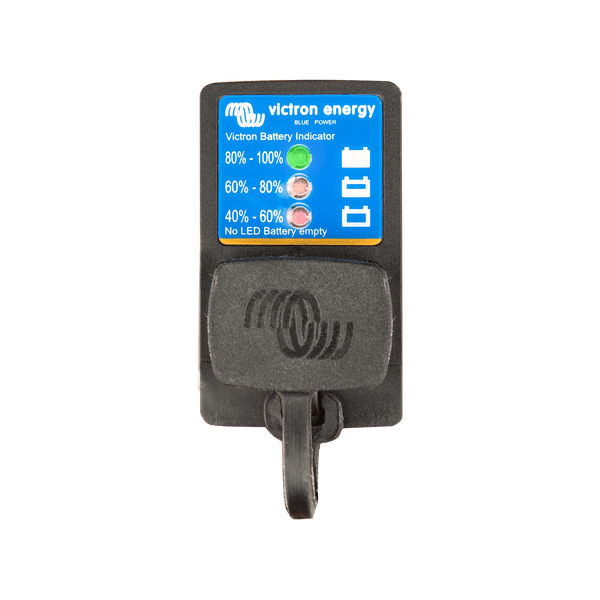 Victron Battery Indicator Panel (M8 Eyelet Connector/ 30A ATO Fuse) (Suits IP65 Battery Charger)