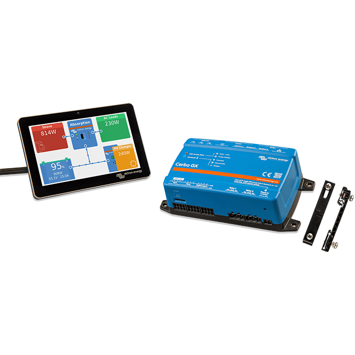 Victron Large DIN35 Adapters for Cerbo & 10-15A MPPTs