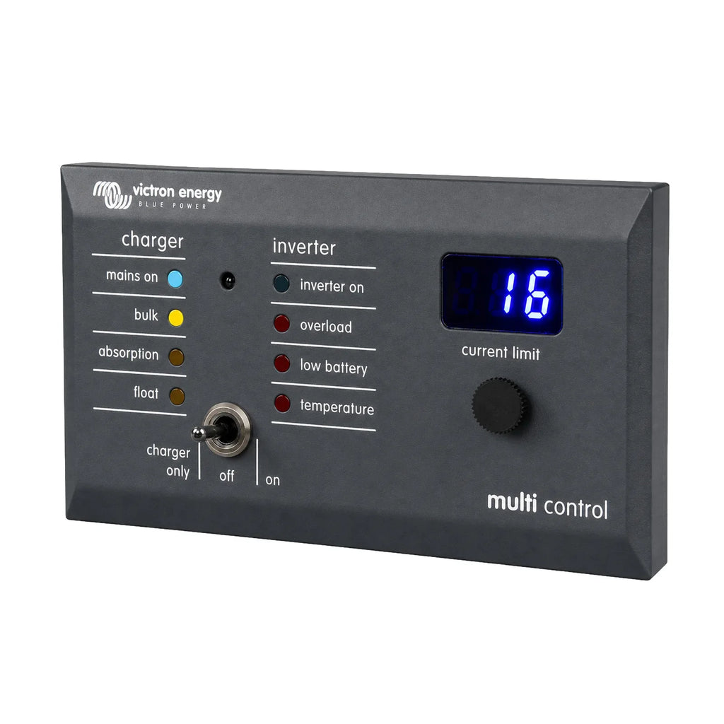 Victron Digital Multi Control 200/200A (Right Angle RJ45) GX / MultiPlus Remote Panel