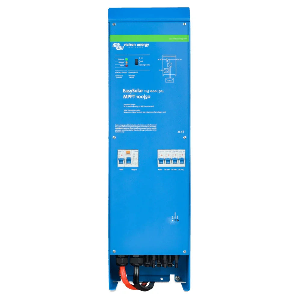 Victron 12V 1600VA EasySolar 12/1600/70-16 Inverter/Charger/MPPT 100/50