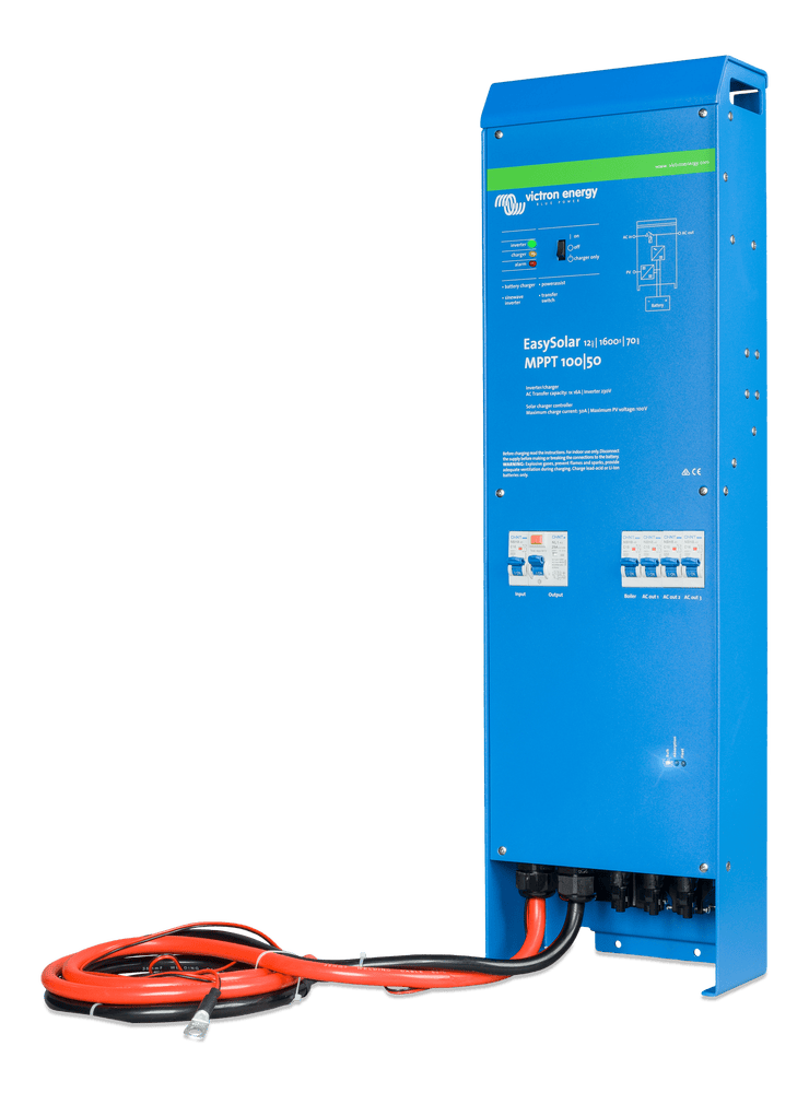Victron 12V 1600VA EasySolar 12/1600/70-16 Inverter/Charger/MPPT 100/50