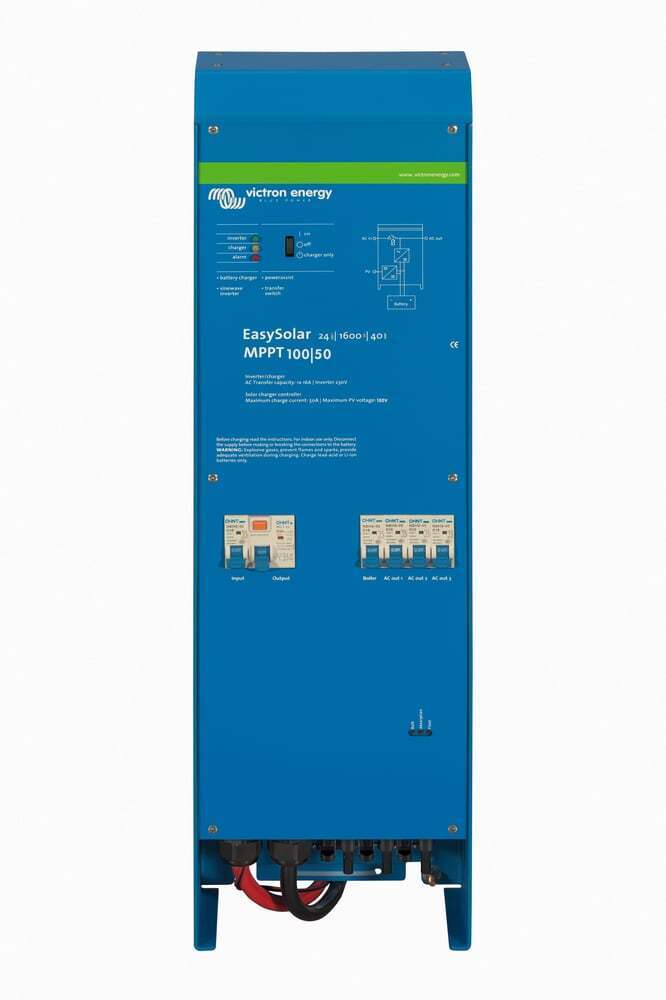 Victron 24V 1600VA EasySolar 24/1600/40-16 Inverter/Charger/MPPT 100/50