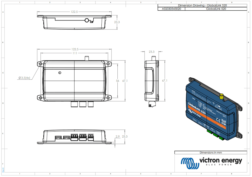 Victron GlobalLink 520