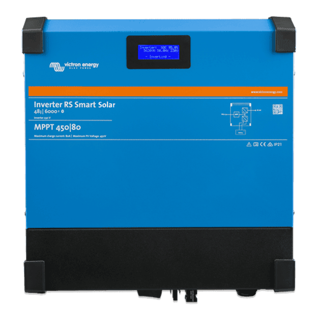Victron 48V 6000VA Inverter RS 48/6000 230V Smart Solar | 450V 4000W MPPT
