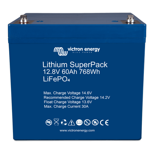 Victron 12V 60Ah SuperPack M6 Lithium Battery