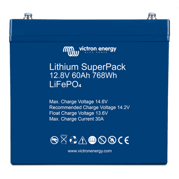 Victron 12V 60Ah SuperPack M6 Lithium Battery