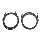 Victron 2m M8 Circular Connector Cable Pair for Victron LiFePO4 Batteries