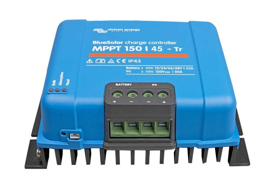 Victron 12/24/48V 45A BlueSolar MPPT 150/45-Tr Non-Bluetooth Solar Charge Controller