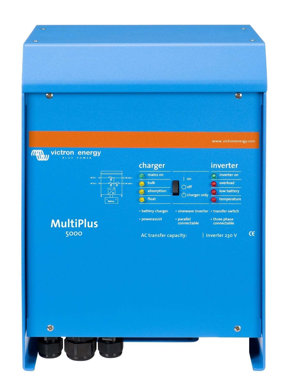 Victron 24V 5000VA MultiPlus 24/5000/120-100 Inverter/Charger
