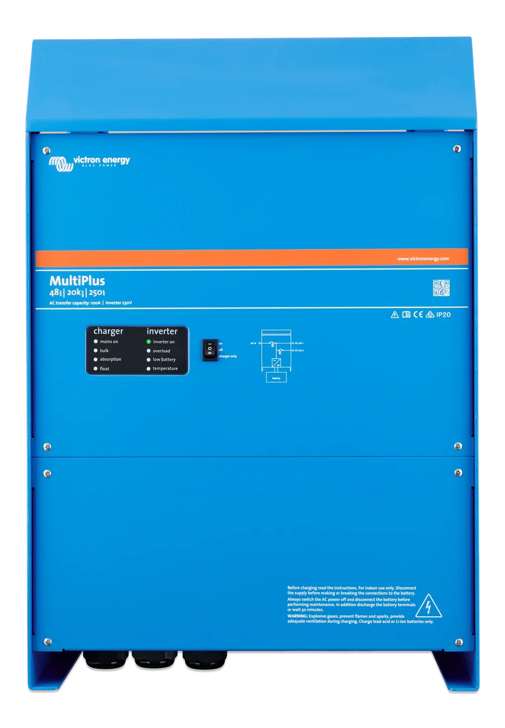 Victron 48V 20000VA MultiPlus 48/20k/250-100 Inverter/Charger