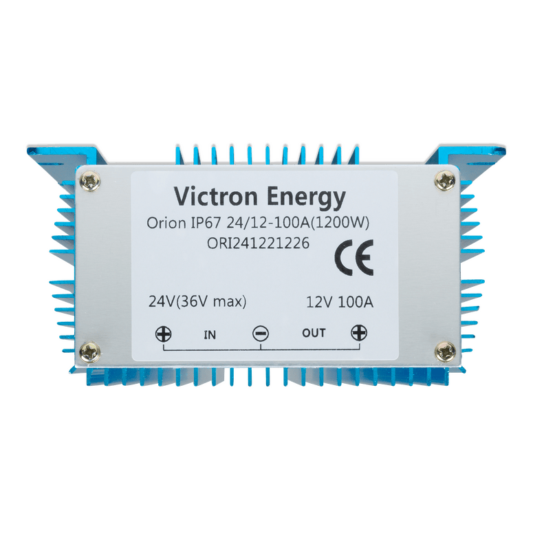 Victron 24V to 12V Orion 24/12-100A Non-Isolated IP67 DC-DC Converter