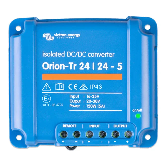 Victron 24V to 24V Orion-Tr 24/24-5A Isolated DC-DC Converter