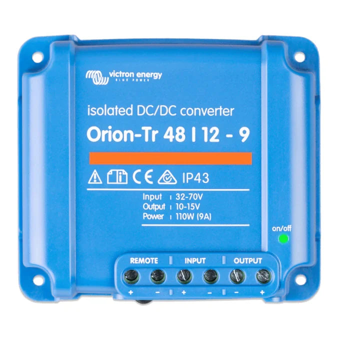 Victron 48V to 12V Orion-Tr 48/12-9A Isolated DC-DC Converter