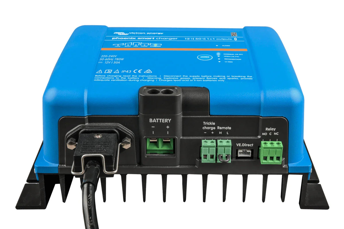 Victron 12V 50A Phoenix Smart IP43 12/50(1+1) Battery Charger