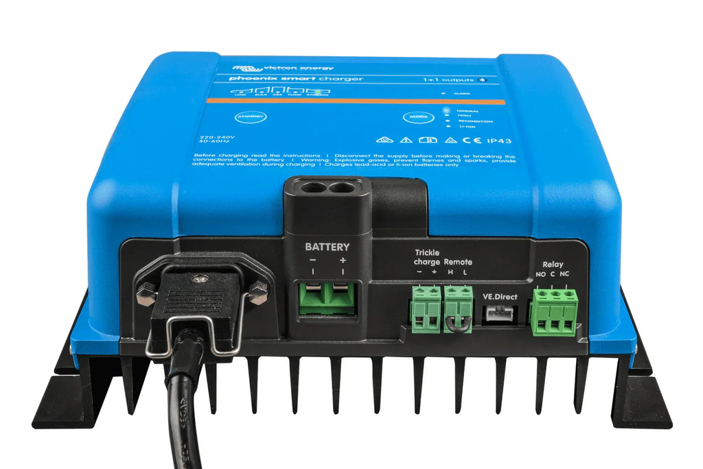 Victron 24V 16A Phoenix Smart IP43 24/16(1+1) Battery Charger
